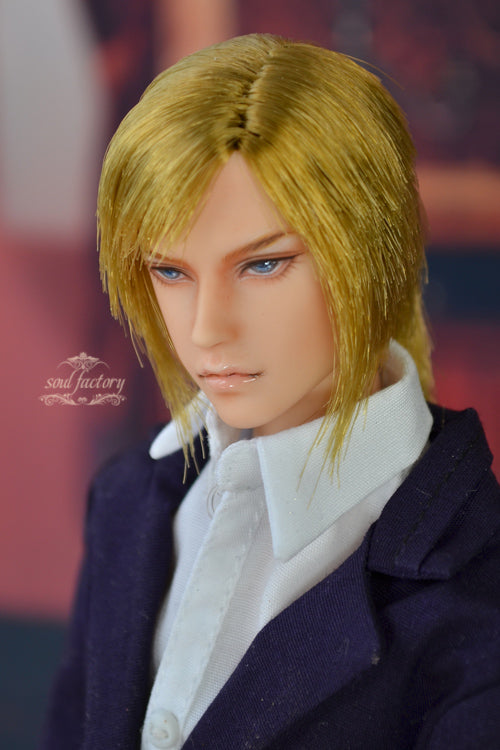 Hand-Painted Obitsu Doll Faceup | Detailed Makeup with Traditional Brush | Custom BJD Face Painting