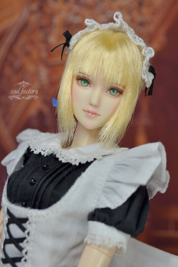 Hand-Painted Obitsu Doll Faceup | Detailed Makeup with Traditional Brush | Custom BJD Face Painting