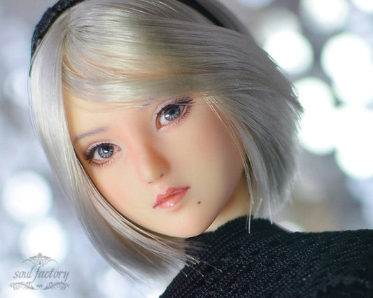 Hand-Painted Figure Faceup | Detailed Makeup with Traditional Brush | Custom BJD Face Painting