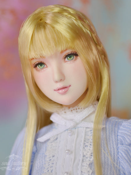 Hand-Painted Figure Faceup | Detailed Makeup with Traditional Brush | Custom BJD Face Painting