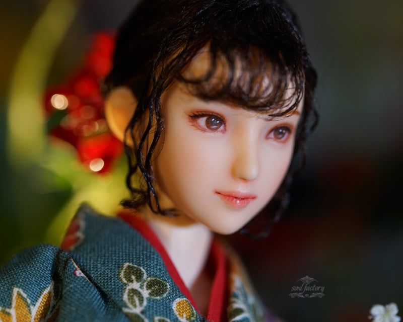 Hand-Painted Figure Faceup | Detailed Makeup with Traditional Brush | Custom BJD Face Painting