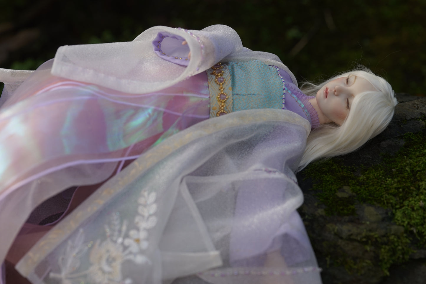 【 DISPLAY ONLY】Handcrafted Bisque Doll  porcelain doll | Kaoru