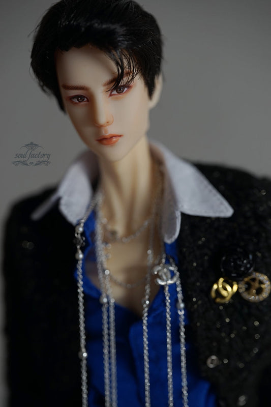 Hand-Painted Figure Faceup | Detailed Makeup with Traditional Brush | Custom BJD Face Painting