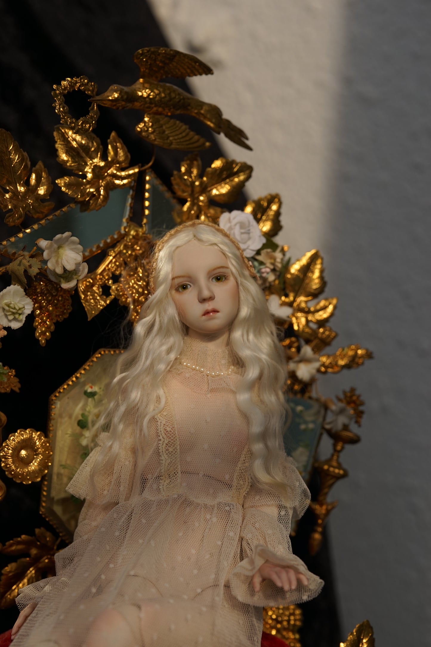 【 DISPLAY ONLY】Handcrafted Bisque Doll  porcelain doll | Maria
