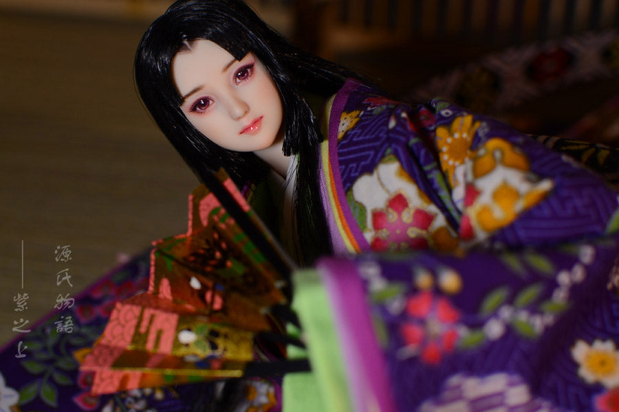 【展示のみ】手描きオビツドール フェイスアップ|源氏物語 紫の上