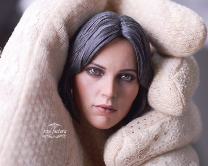 Hand-Painted Figure Faceup | Detailed Makeup with Traditional Brush | Custom BJD Face Painting