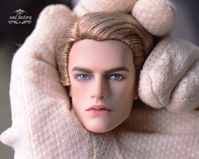 Hand-Painted Obitsu Doll Faceup | Detailed Makeup with Traditional Brush | Custom BJD Face Painting