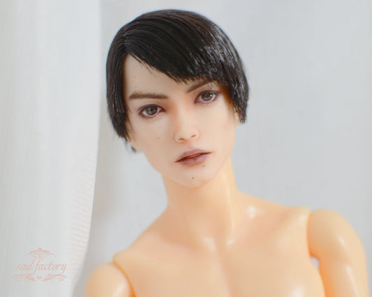Hand-Painted Figure Faceup | Detailed Makeup with Traditional Brush | Custom BJD Face Painting