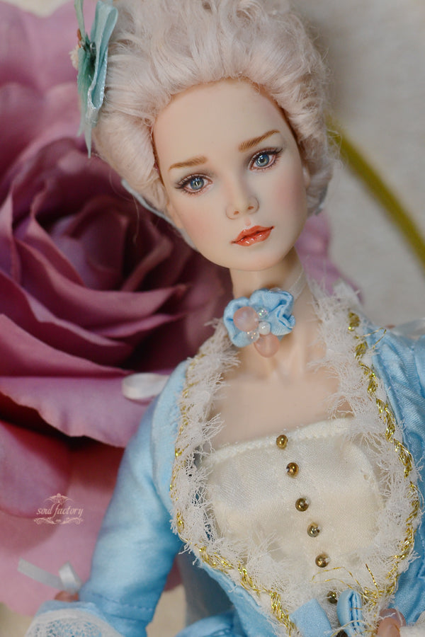 Hand-Painted Figure Faceup | Detailed Makeup with Traditional Brush | Custom BJD Face Painting