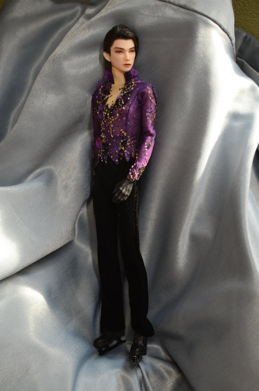 Hand-Painted Figure Faceup | Detailed Makeup with Traditional Brush | Custom BJD Face Painting