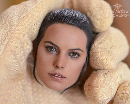 Hand-Painted Figure Faceup | Detailed Makeup with Traditional Brush | Custom BJD Face Painting