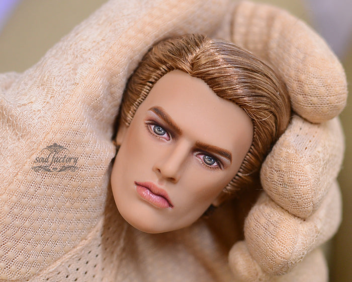 Hand-Painted Figure Faceup | Detailed Makeup with Traditional Brush | Custom BJD Face Painting