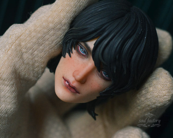 Hand-Painted Figure Faceup | Detailed Makeup with Traditional Brush | Custom BJD Face Painting