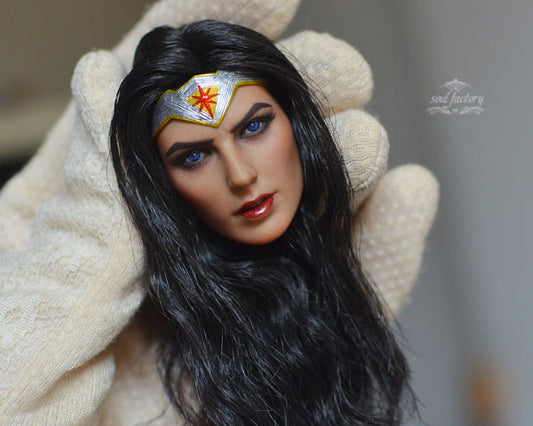 Hand-Painted Figure Faceup | Detailed Makeup with Traditional Brush | Custom BJD Face Painting