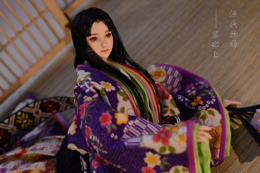 【展示のみ】手描きオビツドール フェイスアップ|源氏物語 紫の上