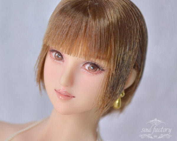 Hand-Painted Figure Faceup | Detailed Makeup with Traditional Brush | Custom BJD Face Painting