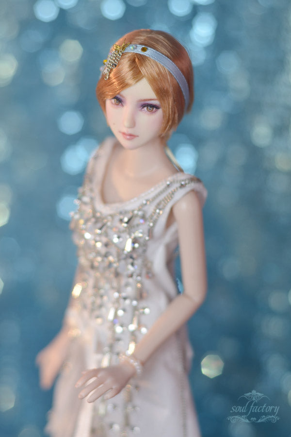 【 DISPLAY ONLY】Hand-Painted Obitsu Doll Faceup | Daisy