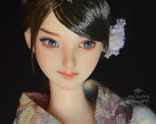 Hand-Painted Figure Faceup | Detailed Makeup with Traditional Brush | Custom BJD Face Painting