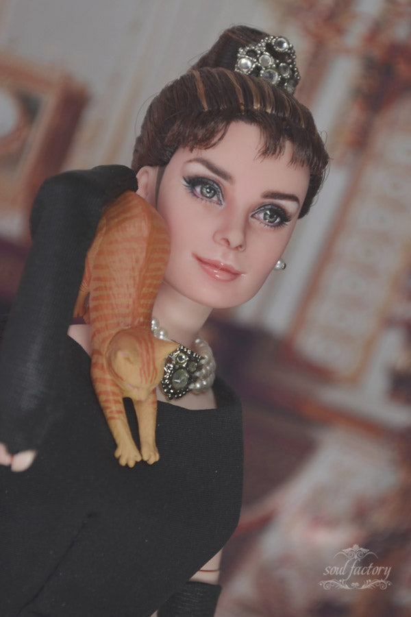 Hand-Painted Obitsu Doll Faceup | Detailed Makeup with Traditional Brush | Custom BJD Face Painting