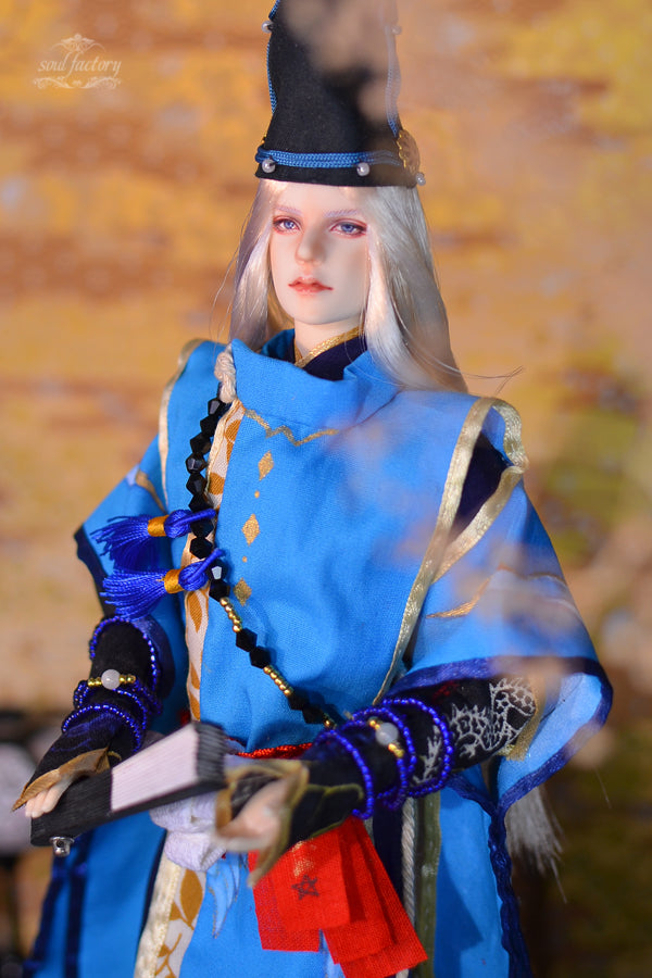 【 DISPLAY ONLY】Hand-Painted Obitsu Doll Faceup | Seimei (Onmyoji)