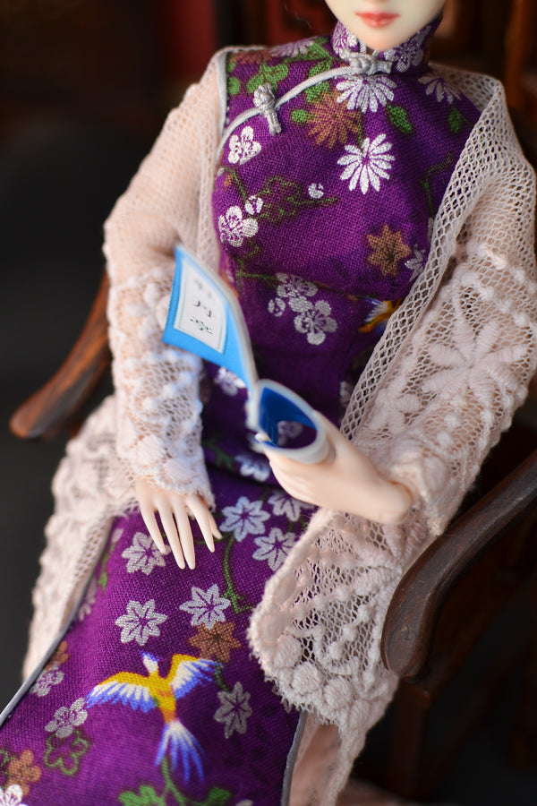 【 DISPLAY ONLY】Hand-Painted Obitsu Doll Faceup | Soong sisters Qinglin