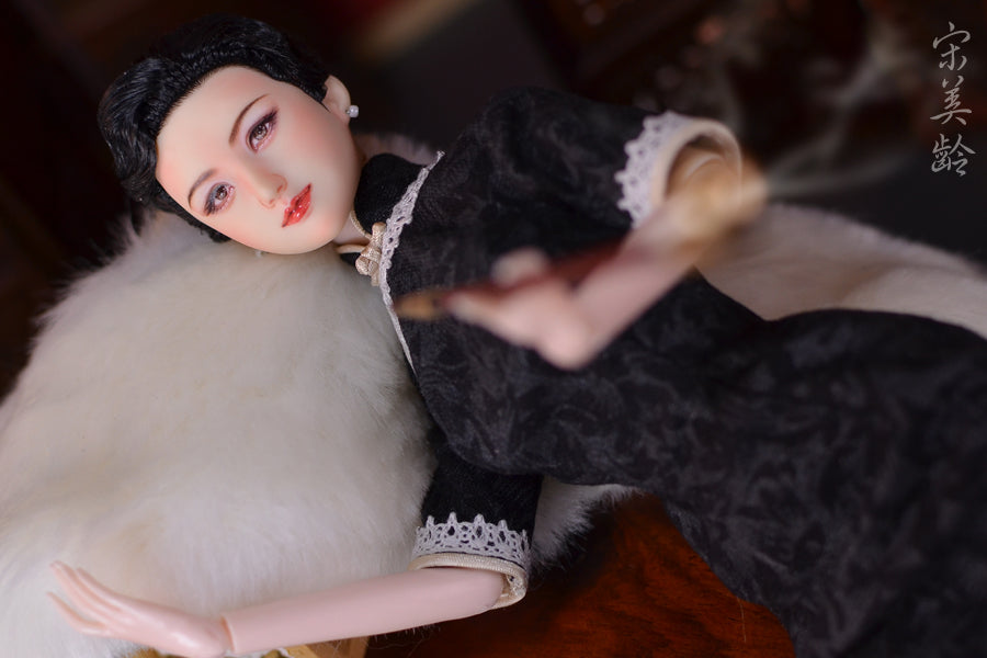 【 DISPLAY ONLY】Hand-Painted Obitsu Doll Faceup | Soong sisters Meilin