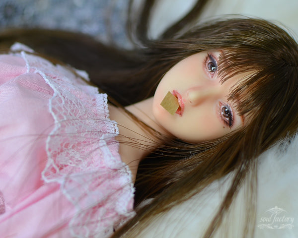 【 DISPLAY ONLY】Hand-Painted Figure Faceup | with Carved Open Mouth