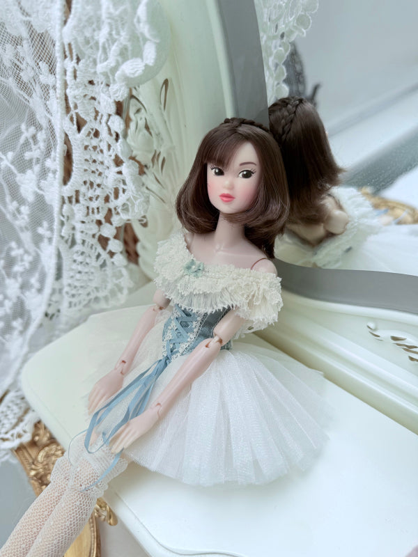 1/6スケール クラシックバレエチュチュドレス – 4色展開|オビツ24・momoko・Azone・バービー・ST・FR対応|バレエシューズ追加可能