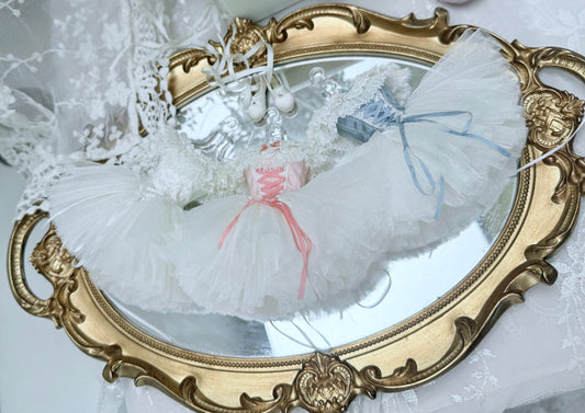 1/6スケール クラシックバレエチュチュドレス – 4色展開|オビツ24・momoko・Azone・バービー・ST・FR対応|バレエシューズ追加可能