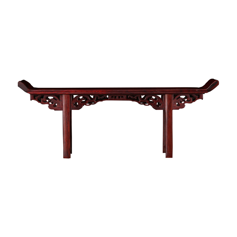 实木条案新中式玄关桌明式仿古桌面家用红木供桌微缩摆件条几案台