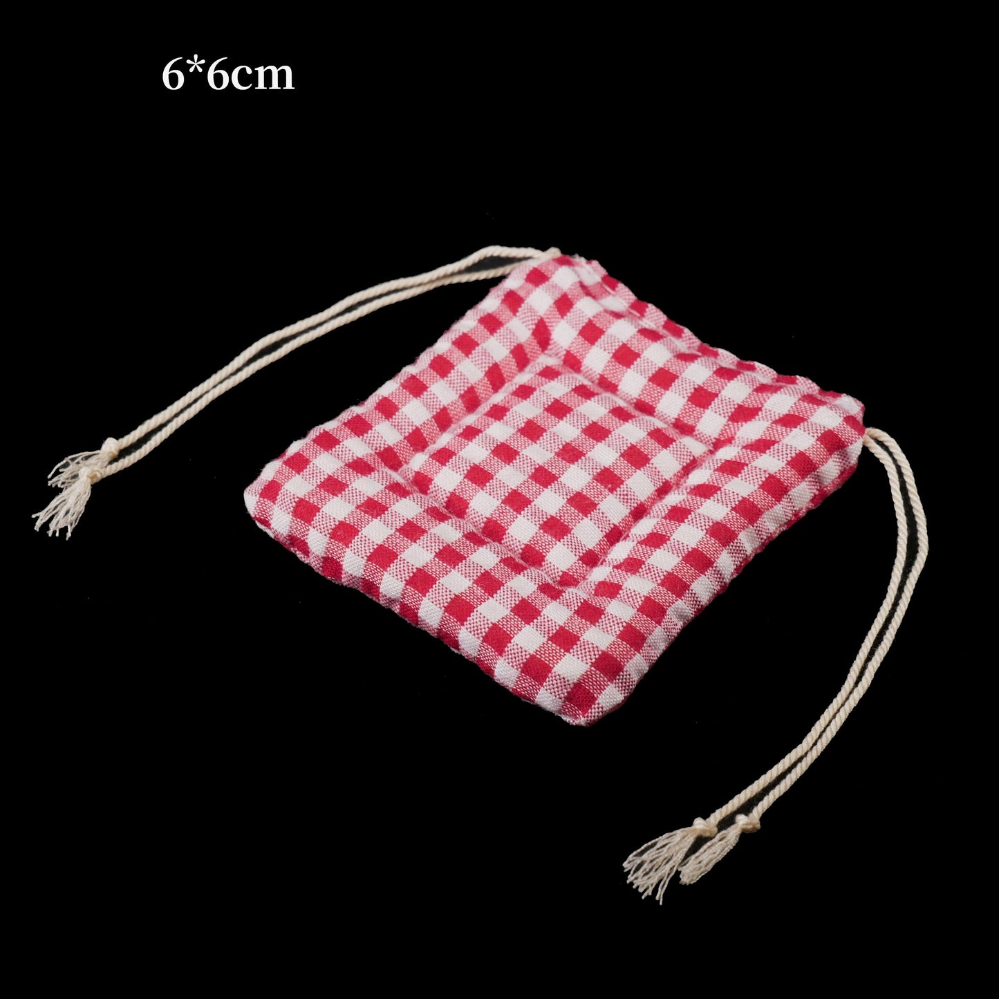 1/6スケールシートクッションサイズ、シートクッションミニミニチュアモデルの装飾