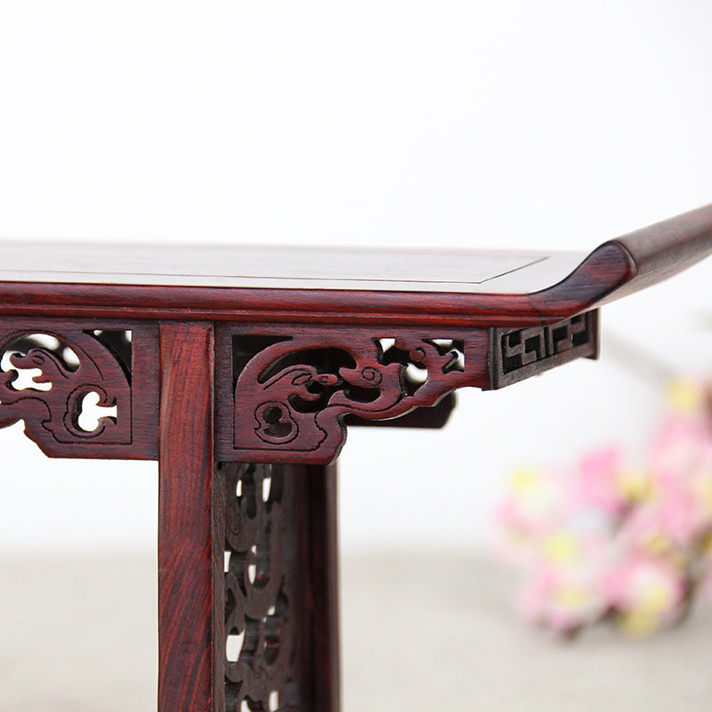 实木条案新中式玄关桌明式仿古桌面家用红木供桌微缩摆件条几案台