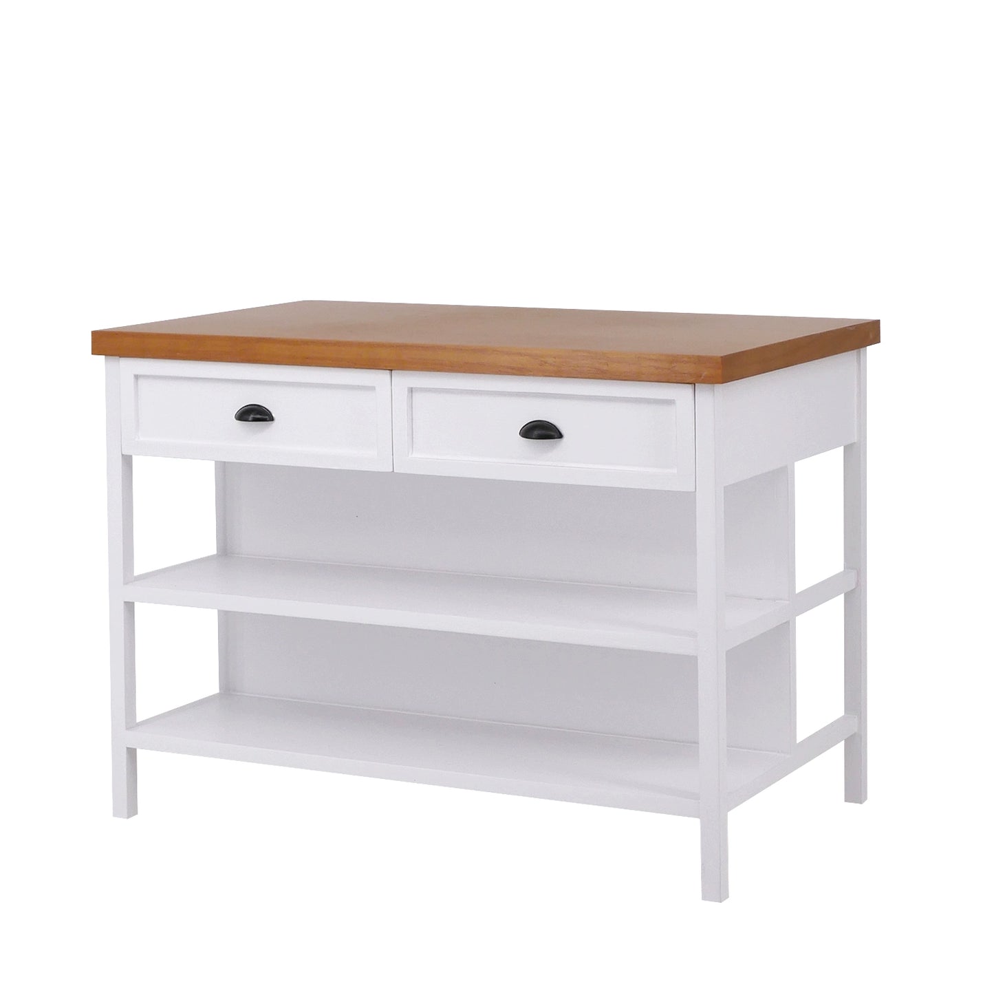 1/6 Scale Kitchen Island & Work Table – Modern Miniature Dollhouse Furniture for BJD & Blythe | Pairs with Bar Stools