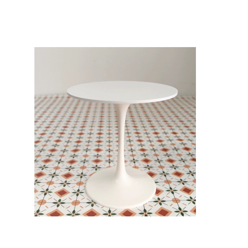 1/6スケール ラウンドダイニングテーブル – BJD&ブライス用ミニマリストドールハウス家具 | ブラック&ホワイト、2サイズ展開