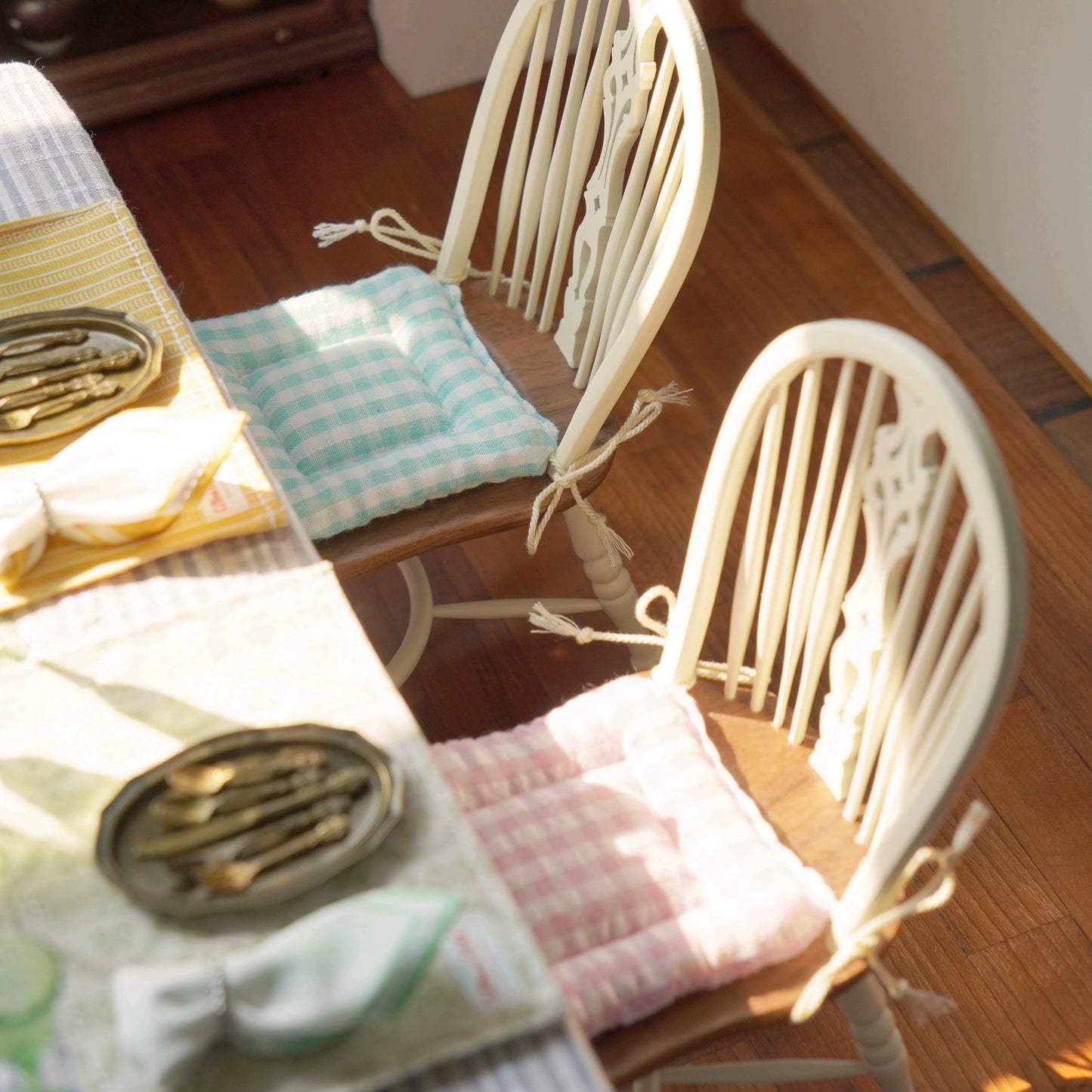 1/6スケールシートクッションサイズ、シートクッションミニミニチュアモデルの装飾