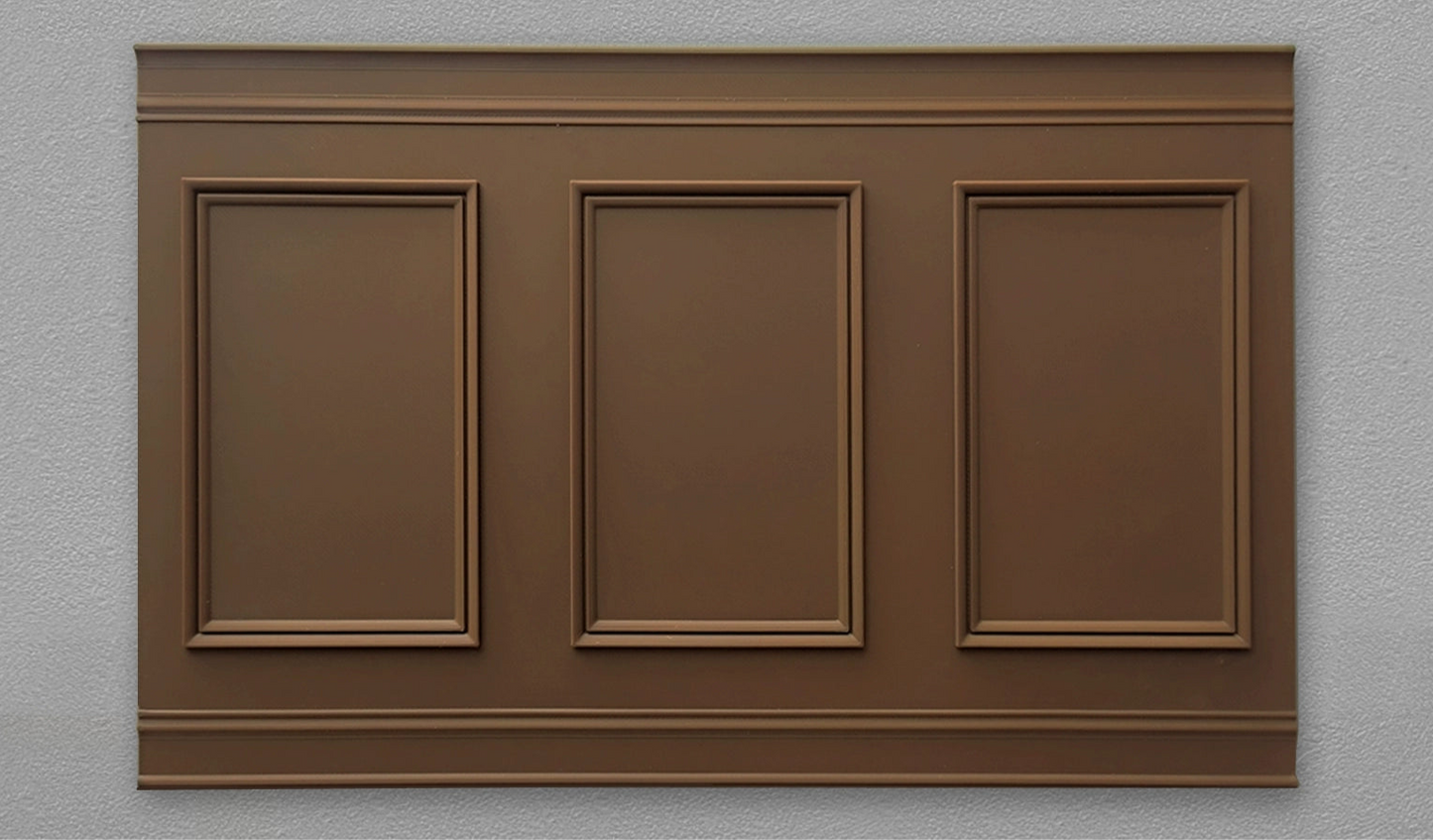 1/6スケールドールハウスの羽目板パネル - ヴィンテージチョコレートバーデザインの壁装飾(BJD&ブライスミニチュアルーム用)