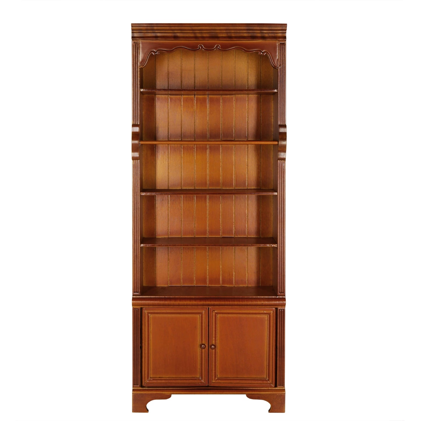 1/6スケール ヴィンテージ本棚&ディスプレイキャビネット – BJD&ブライス用ミニチュアドールハウス家具 | 図書館のような雰囲気