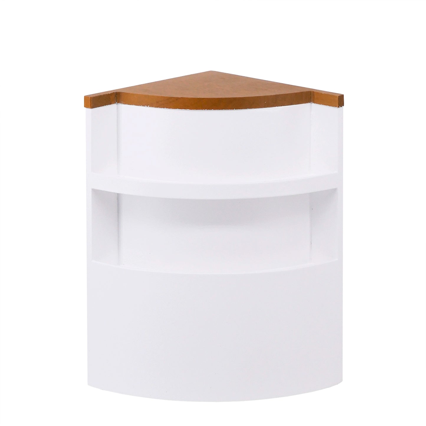 1/6 Scale Curved Corner Cabinet & Cashier Counter – Miniature Store Furniture for BJD, Blythe & Action Figures