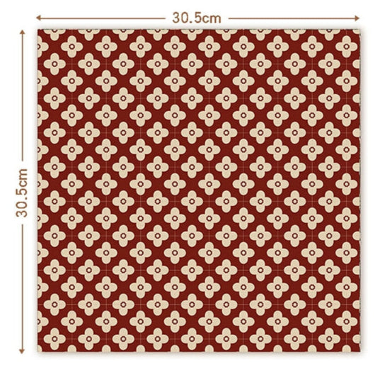 1/6 Scale Dollhouse Flooring Sticker – Self-Adhesive DIY Floor Sheet with Realistic Wood & Tile Patterns | BJD & Blythe