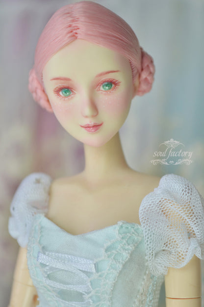 【展示のみ】手描きオビツドール フェイスアップ｜花の妖精