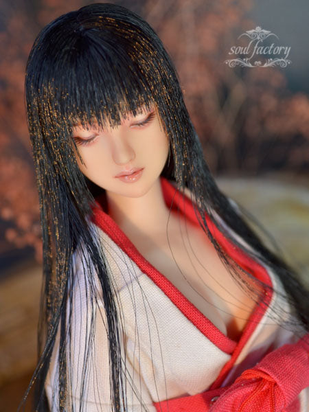 Hand-Painted Obitsu Doll Faceup | Detailed Makeup with Traditional Brush | Custom BJD Face Painting