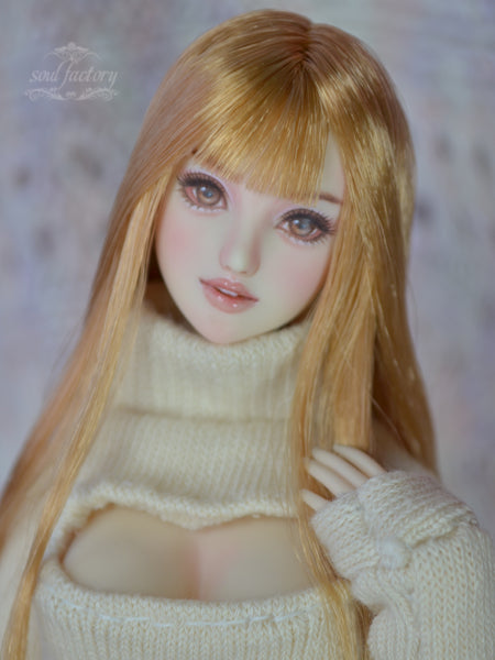 Hand-Painted Figure Faceup | Detailed Makeup with Traditional Brush | Custom BJD Face Painting