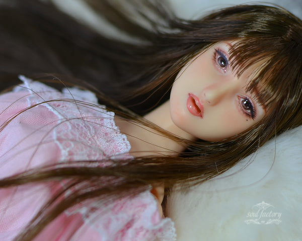 Hand-Painted Figure Faceup | Detailed Makeup with Traditional Brush | Custom BJD Face Painting
