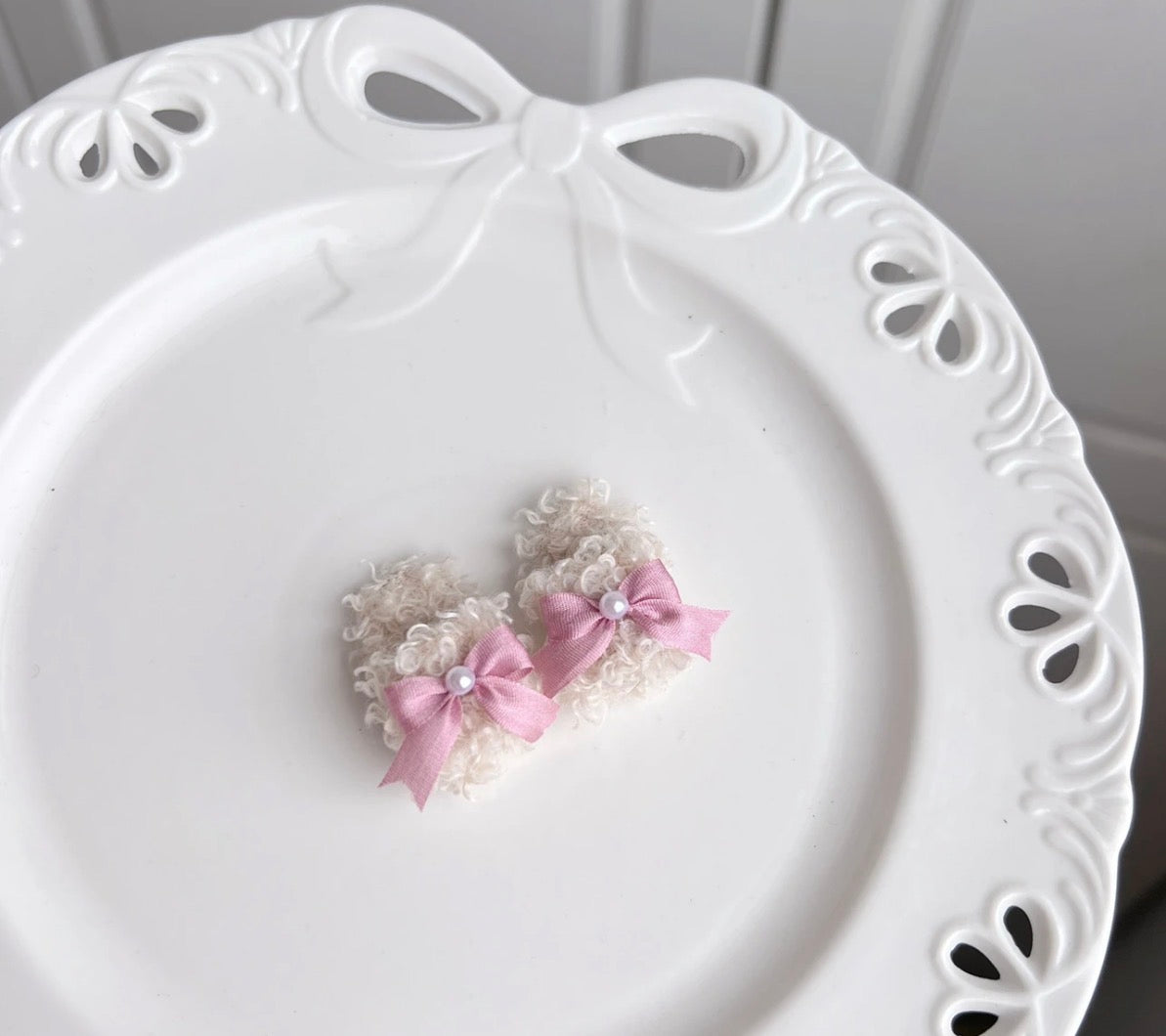 1/6 Scale Soft Knit Bow Sweater Set | 4-Piece Outfit for Blythe, Azone, Obitsu 24, Licca