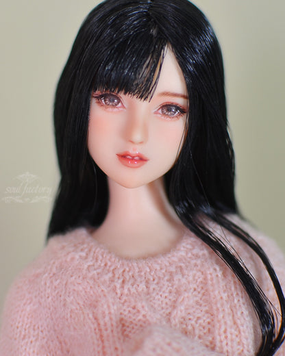 【展示用】手描きフィギュアフェイスアップ｜細部までこだわったメイクアップ