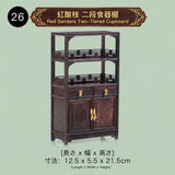 Chinoiserie antique style doll furniture collection for 1/6 to 1/8 scale figures, designed for scene photography.