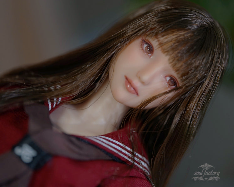 Hand-Painted Figure Faceup | Detailed Makeup with Traditional Brush | Custom BJD Face Painting