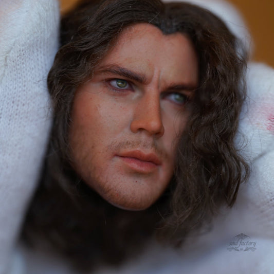 Hand-Painted Figure Faceup | Detailed Makeup with Traditional Brush | Custom BJD Face Painting