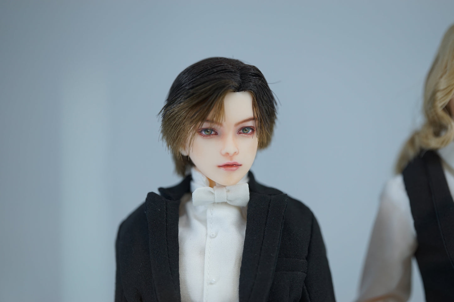 Hand-Painted Figure Faceup | Detailed Makeup with Traditional Brush | Custom BJD Face Painting