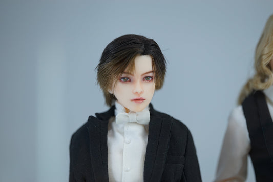 Hand-Painted Figure Faceup | Detailed Makeup with Traditional Brush | Custom BJD Face Painting